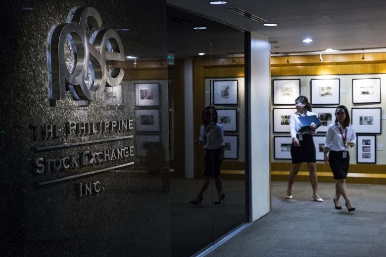 Rekor penurunan Filipina menunjukkan risiko penutupan pasar saham