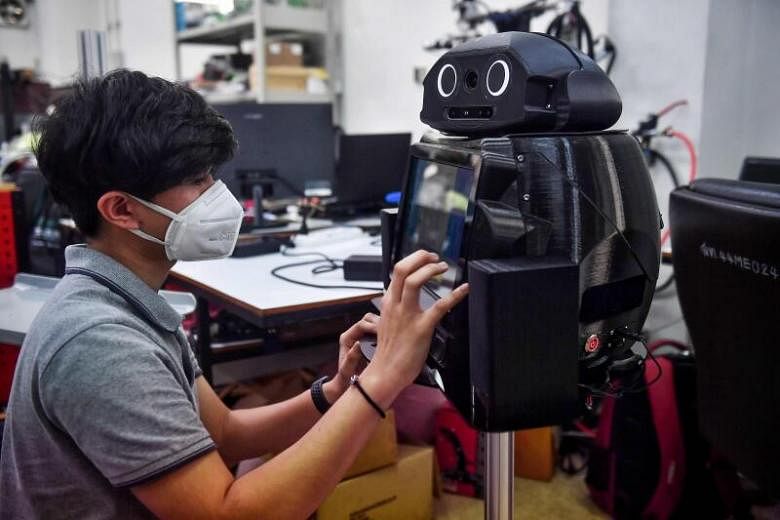 Rumah sakit Thailand mengerahkan ‘robot ninja’ untuk membantu pertempuran virus korona